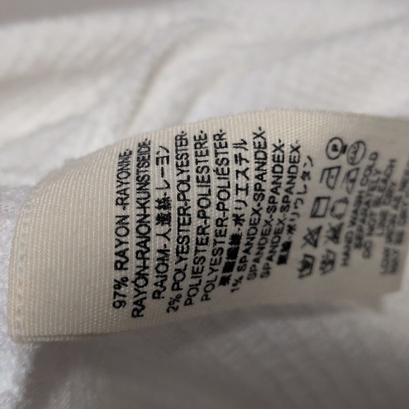 Free People Your Girl Button-Front Tunic Top Dress In Ivory Size XS, Bohemian - Picture 5 of 7